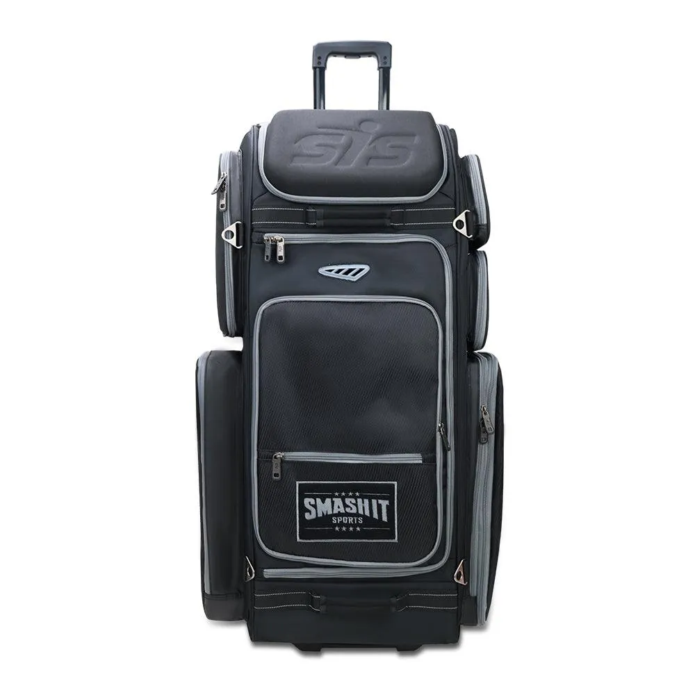 2025 Smash Ops Guerrilla V4 Roller Bag - Black/Charcoal