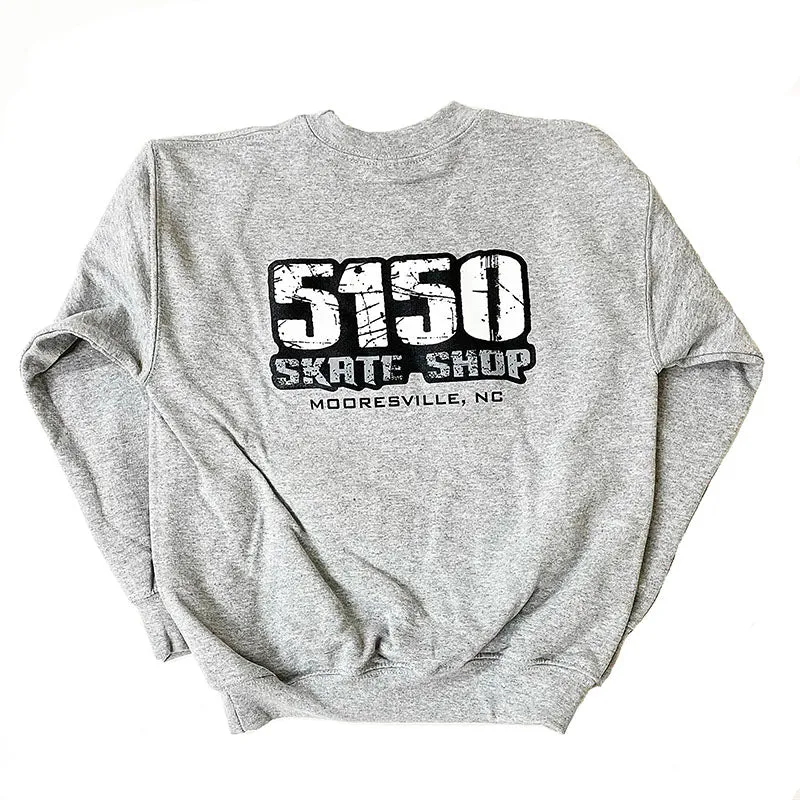 5150 Skate Shop Grey Youth Sweatshirts