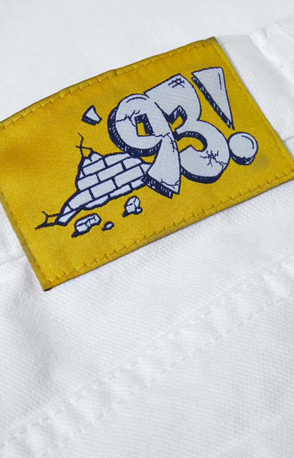 '93 White Canvas Work Trousers