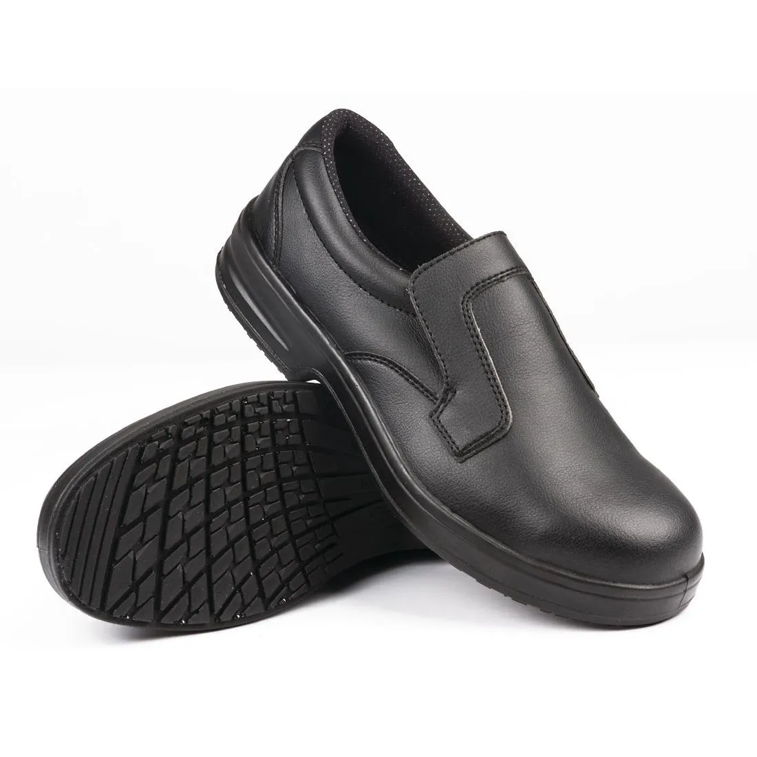 A845-39 Slipbuster Lite Slip On Safety Shoes Black 39