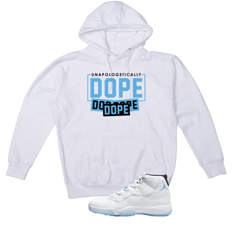 Air Jordan 11 Legend Blue White T-Shirt (DOPE)| illcurrency