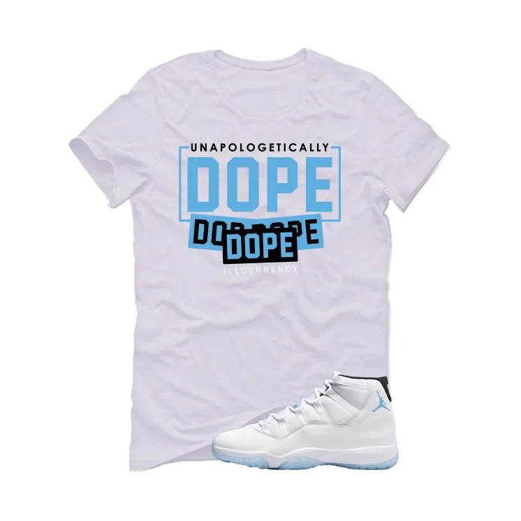 Air Jordan 11 Legend Blue White T-Shirt (DOPE)| illcurrency