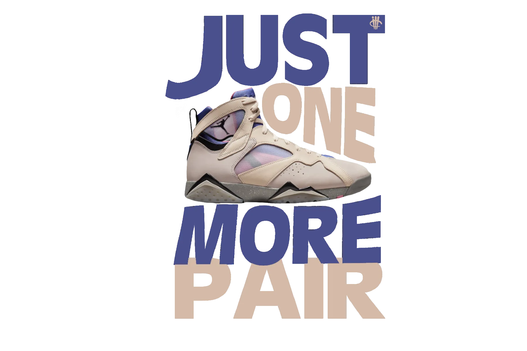 Air Jordan 7 SE "Sapphire" | illCurrency Black T-Shirt (JUST ONE MORE PAIR)