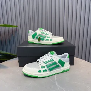 AMR Green Skel Top Low Sneakers - 056