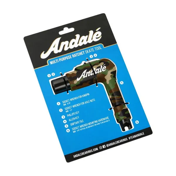 Andale Multi Purpose Camo Ratchet Tool