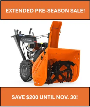 ARIENS Professional: 28"/32" Snow Blower | Electric Start | Dual Stage | Auto-Turn | Heated Grips | LED Light | 21 TP | 926083 ** FREE LOCAL DELIVERY**