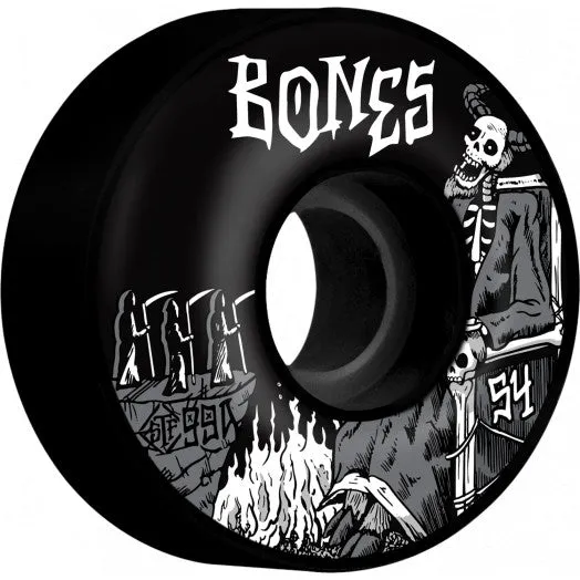 BONES WHEELS STF Skateboard Wheels Reaper Hades 54mm V1 Standard 99A