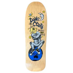 Brand-X-Toxic 10" x 32.25" Dave Crabb Happy Moose Shaped Hand Screened Natural Deck