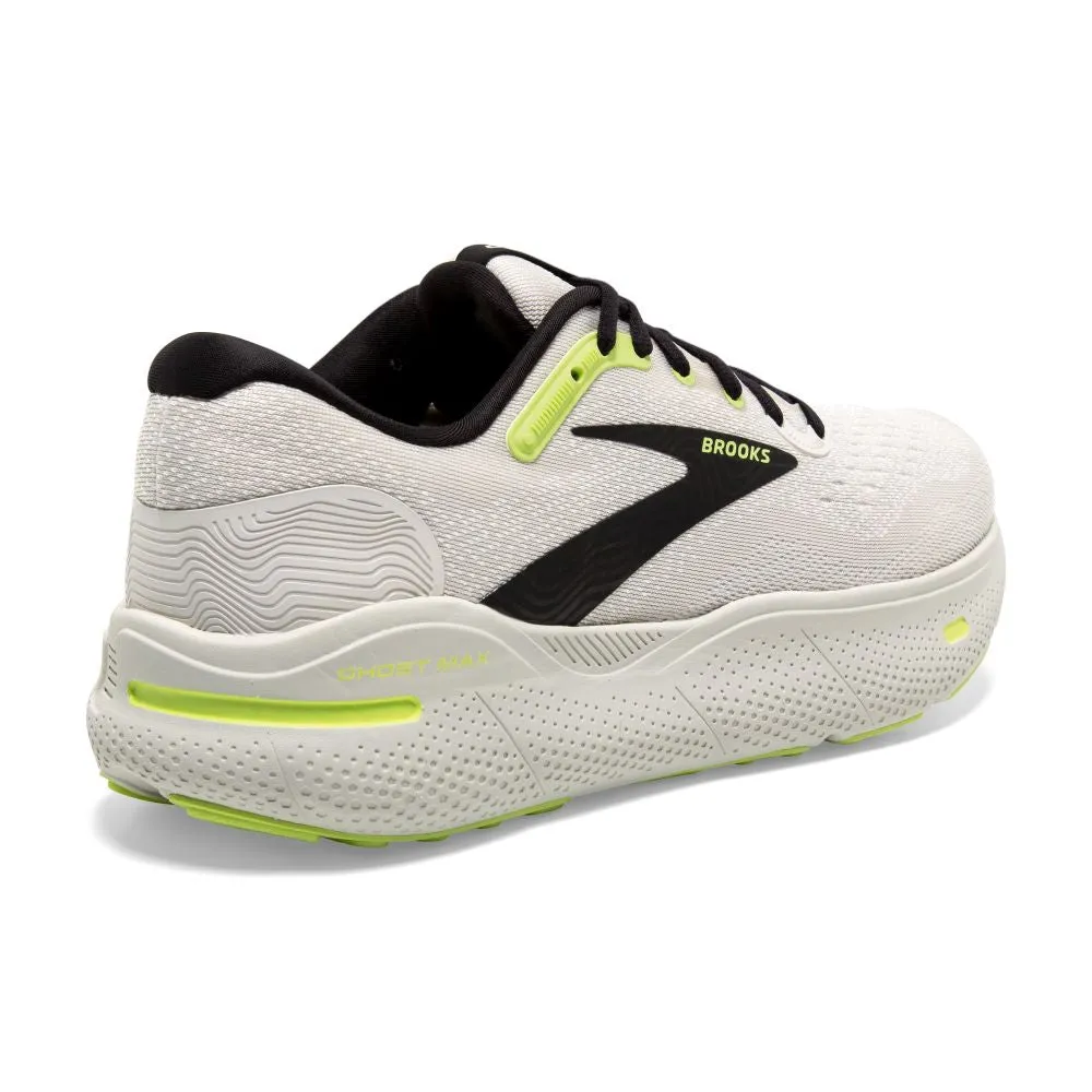 'Brooks' Men's Ghost Max - Grey / Black / Sharp Green