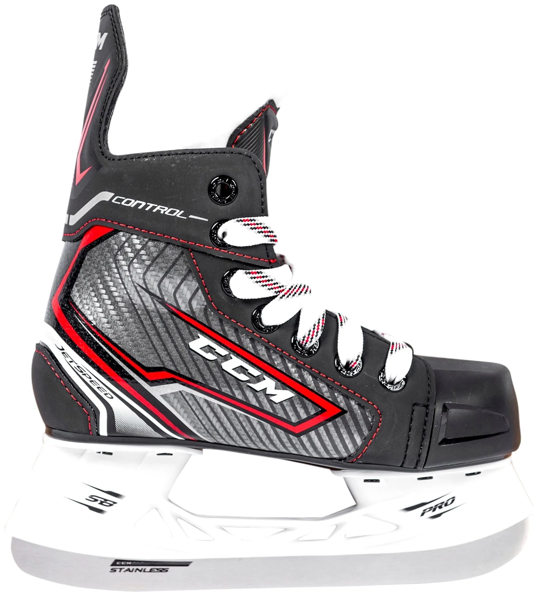 CCM Youth JetSpeed Control Hockey Player Skate (2017)