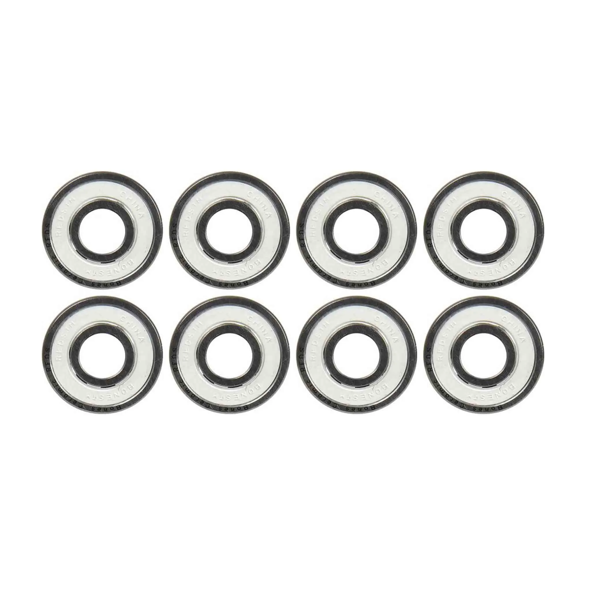 Ceramic Bearings 8-pack - Bones Reds