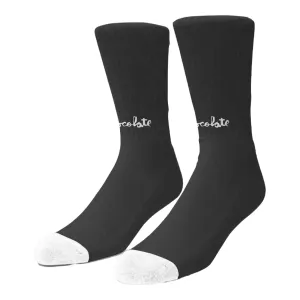 Chocolate Lost Chunk Socks Black