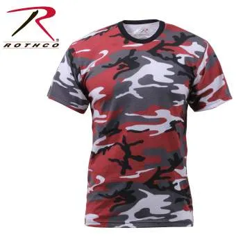 Colored Camo T-Shirts