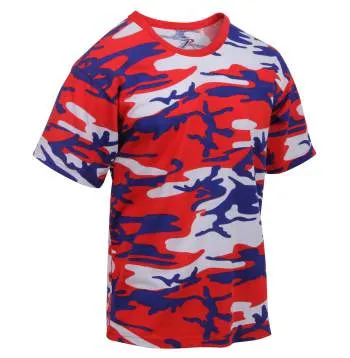 Colored Camo T-Shirts