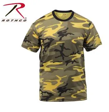 Colored Camo T-Shirts