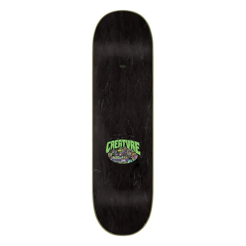 Creature 8.6" x 32.11" Baekkel Bar Crawl LG Pro Skateboard Deck