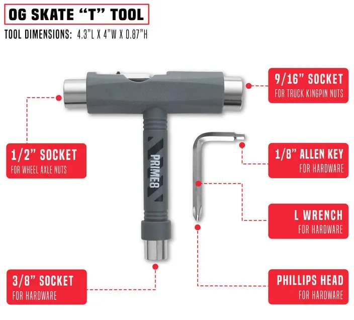 DARKSTAR PREMIUM COMPLETE WHIP HYB (8") INCLUDES SKATE TOOL!