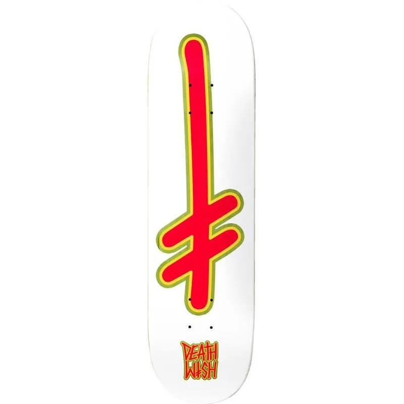 Deathwish 8.25" x 31.5" Team Gang Logo Attitude Skateboard Deck