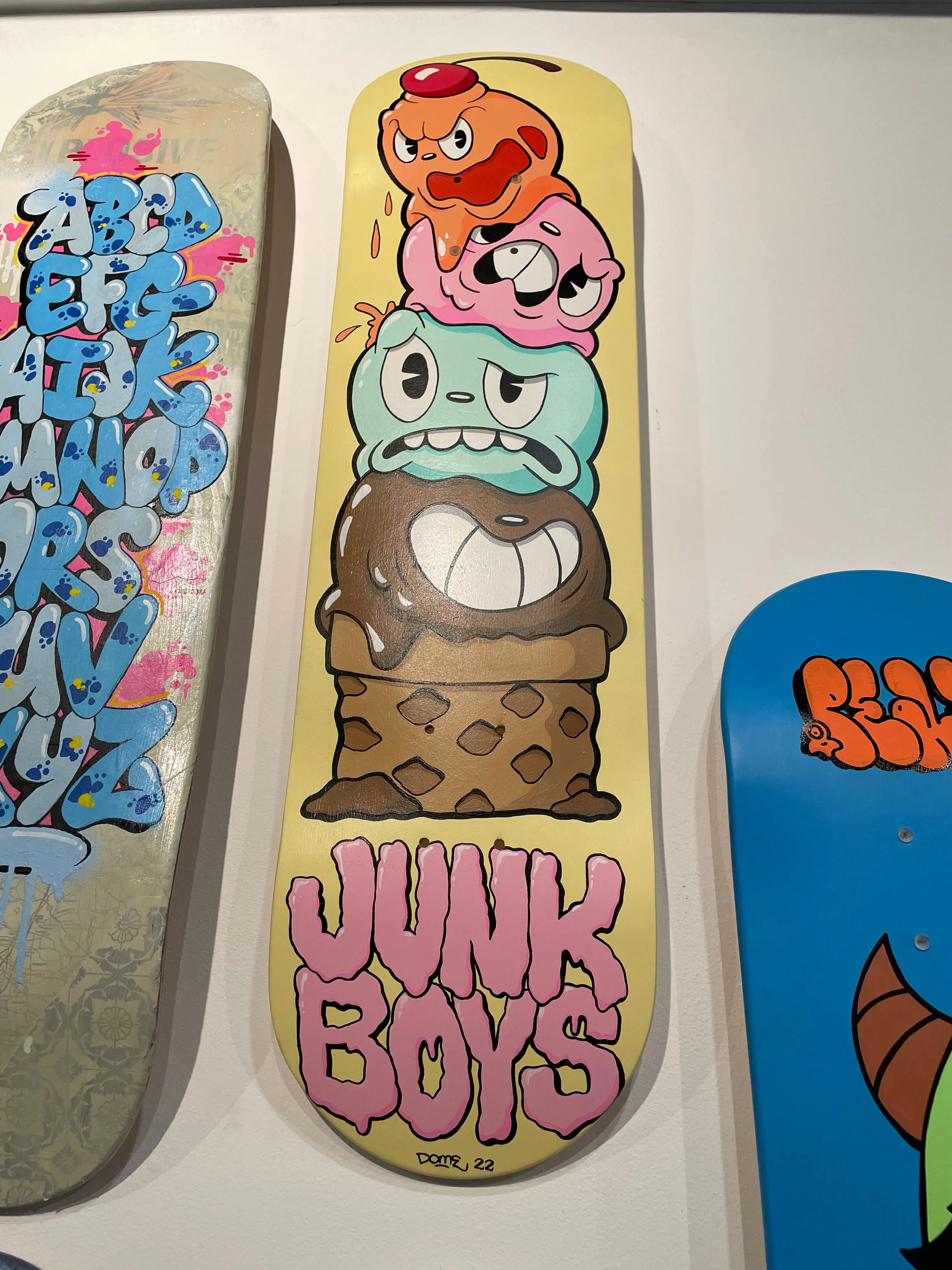 Deck the Halls - Dome - "Junk Boys" - Skatedeck