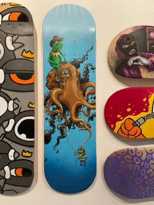 Deck the Halls - Patrick Maxcy - "Giddy Up" - Skatedeck