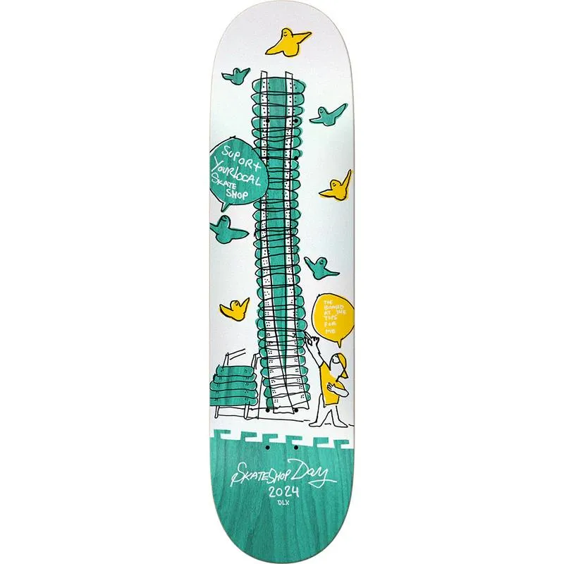 Deluxe Shop Keepers Skate Shop Day 24 Limited Gonz Art Skateboard Deck 8.25"