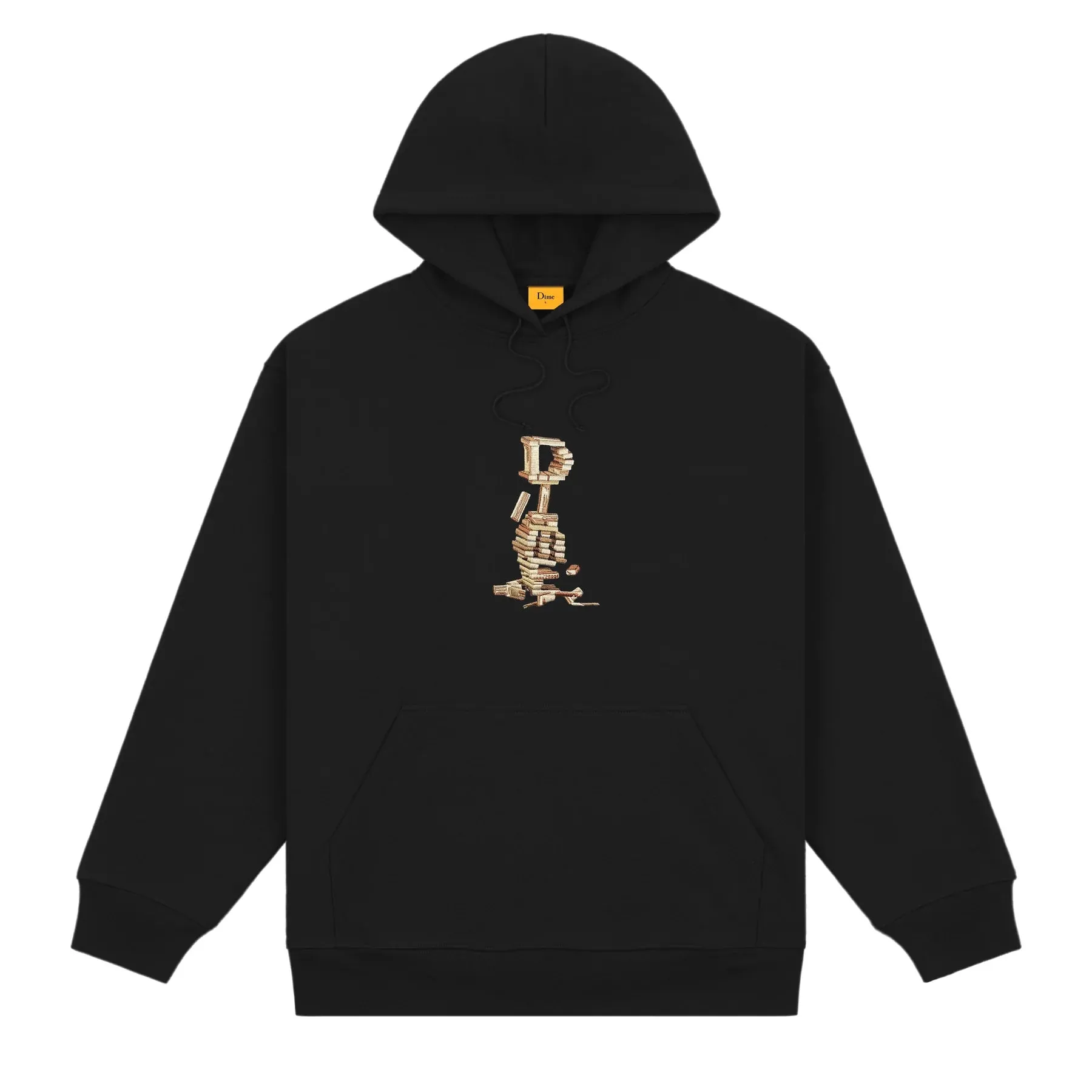 Dime Blocks Hoodie Black