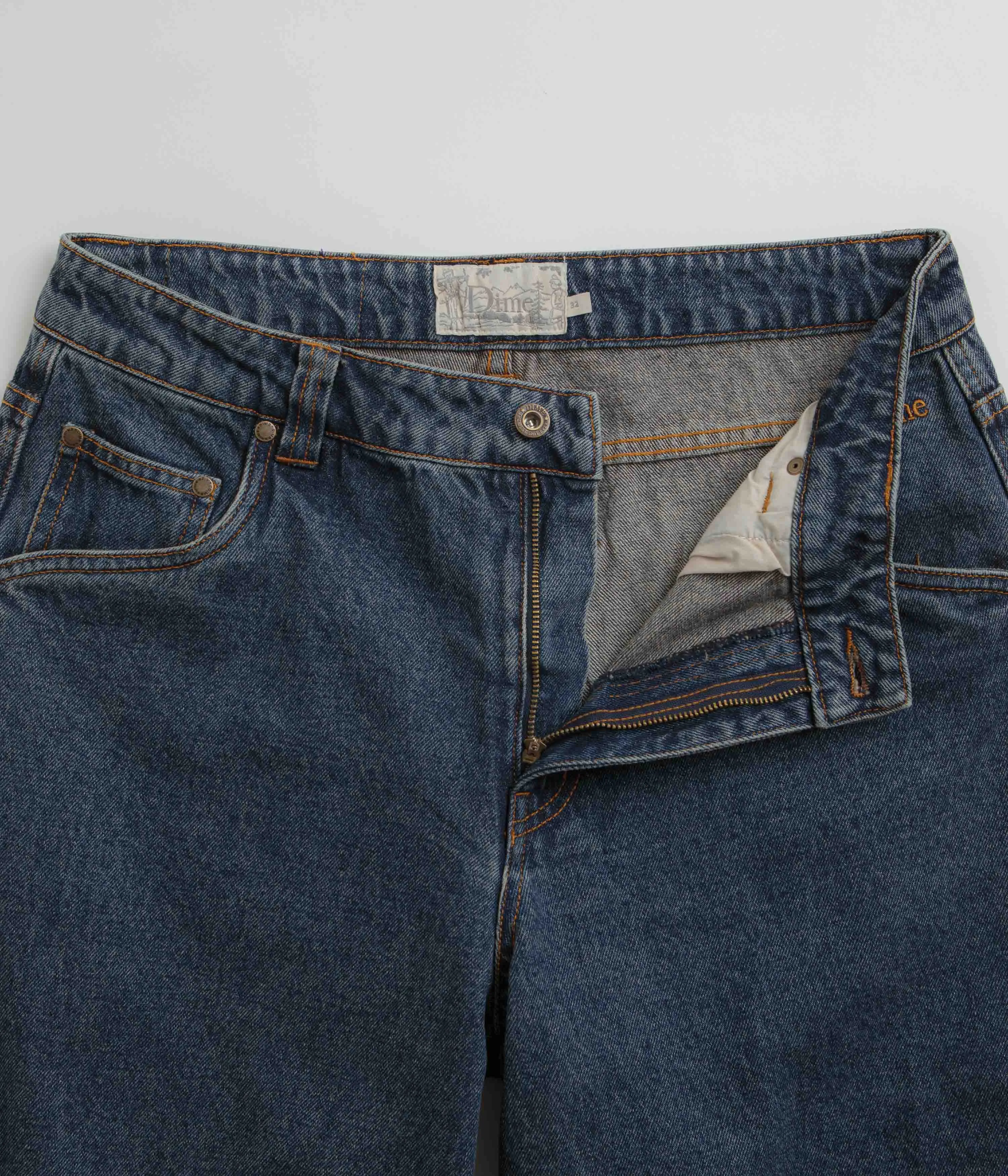 Dime Classic Baggy Jeans - Stone Washed