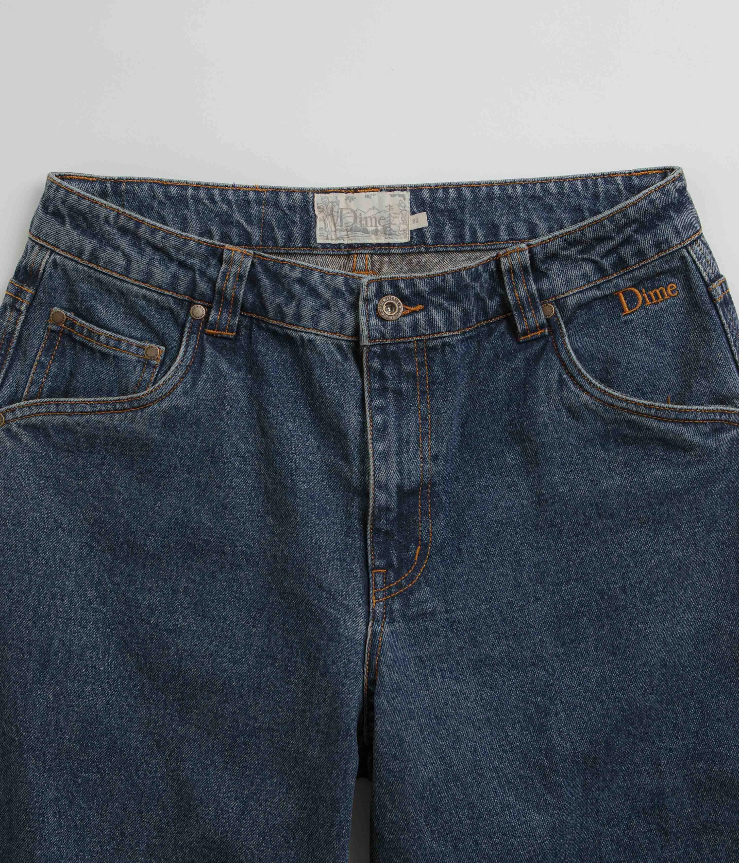 Dime Classic Baggy Jeans - Stone Washed