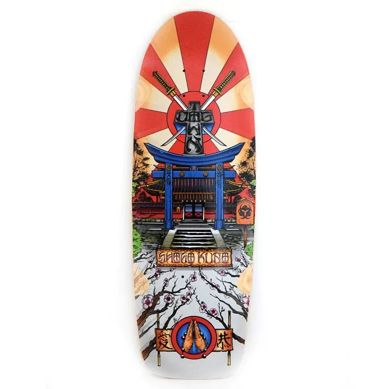 Dogtown 10.5" x 31.325" Shogo Kubo Tribute 70s Rider Black Stain (MODERN CONCAVE) Skateboard Deck