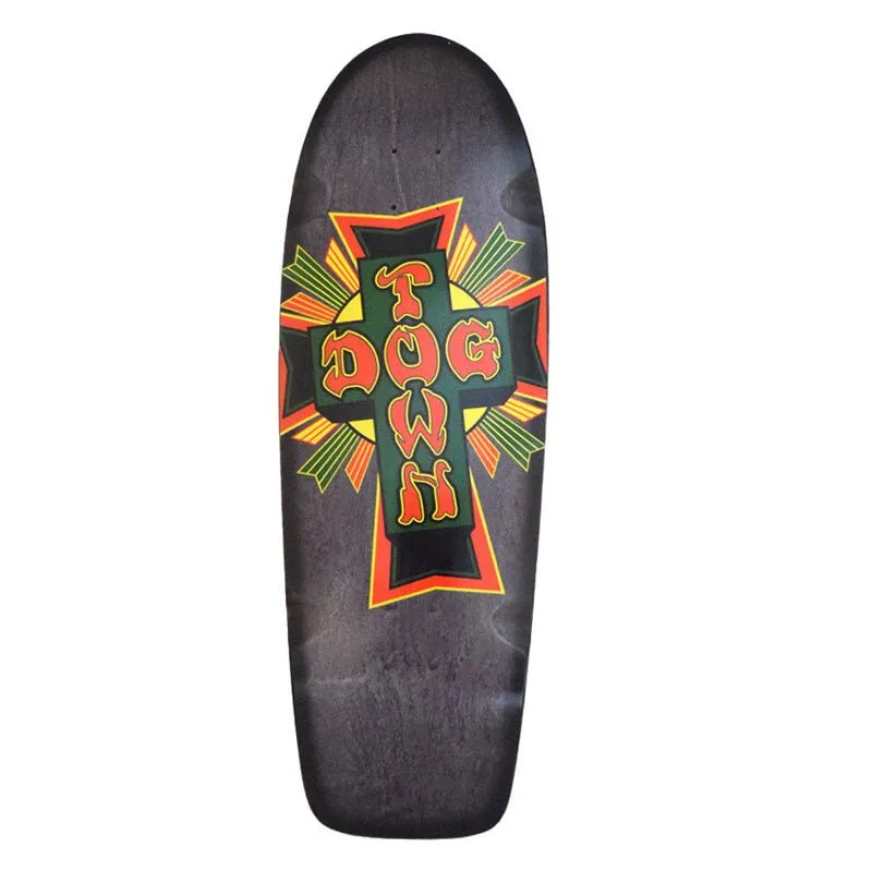 Dogtown 10" x 30.575" Cross Logo 70s Rider Made in USA Skateboard Deck