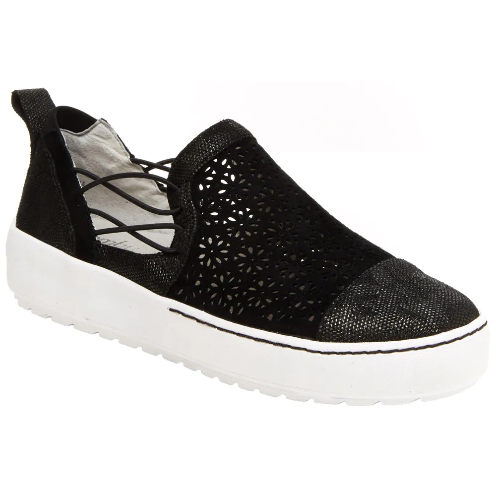 Erin Cut-Outs Platform Sneakers