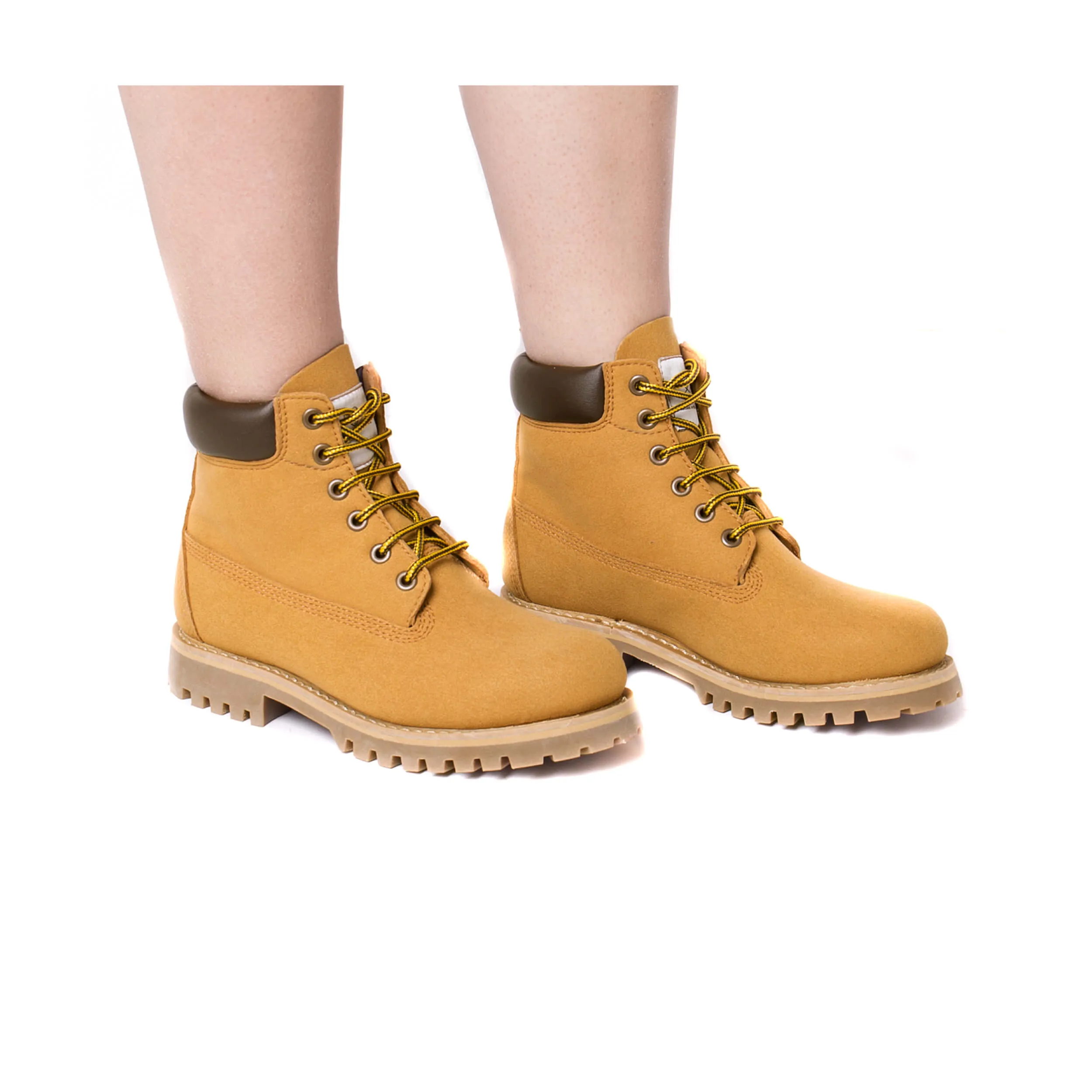 Etna Unisex Vegan Boots Camel