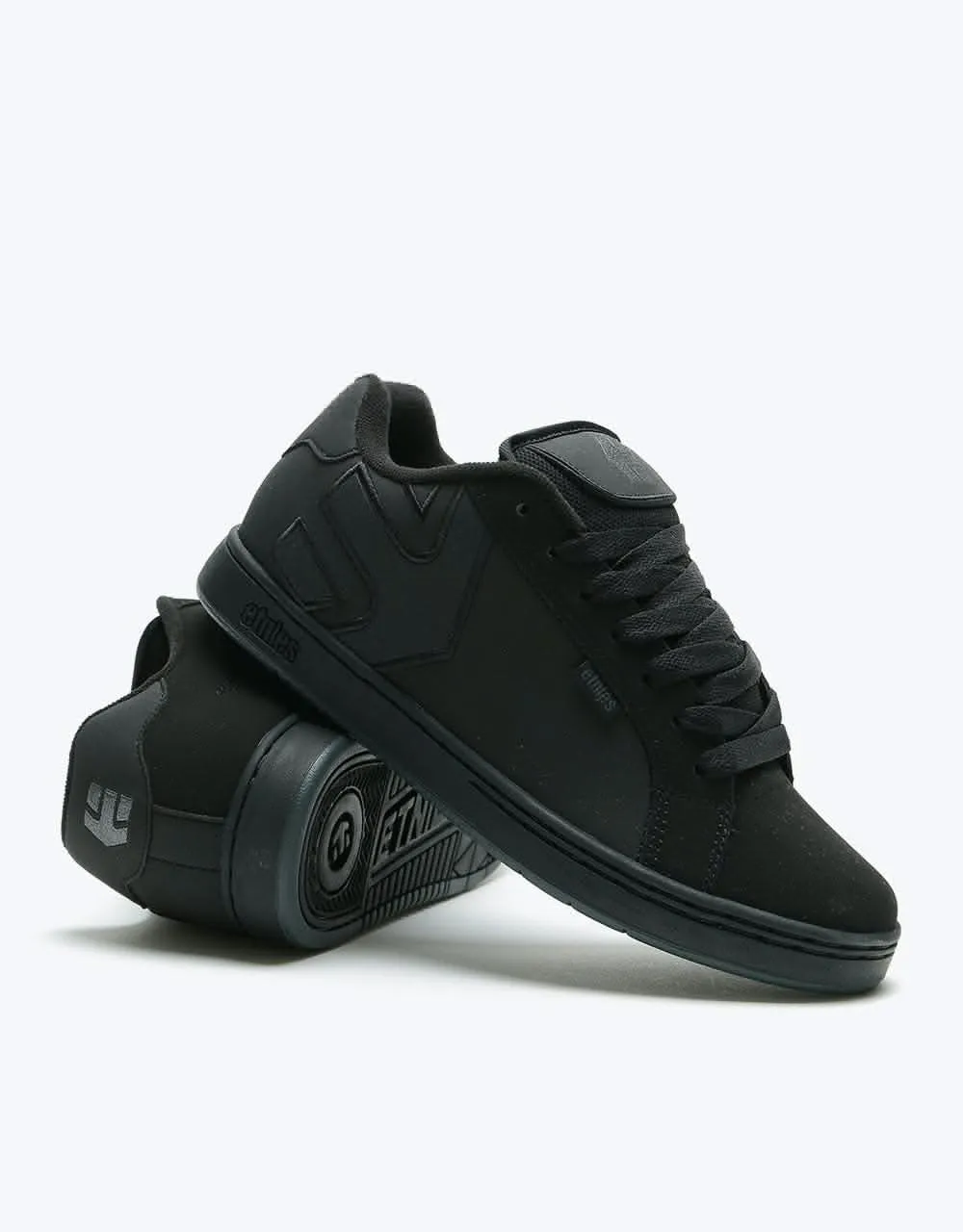 Etnies Fader Skate Shoes - Black/Dirty/Wash