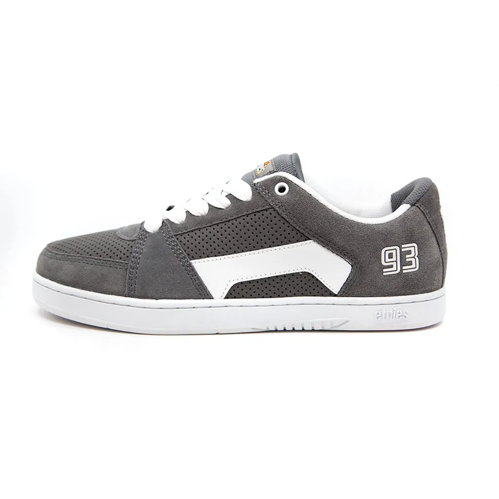 Etnies MC Rap Lo Skate Shoe Grey / White