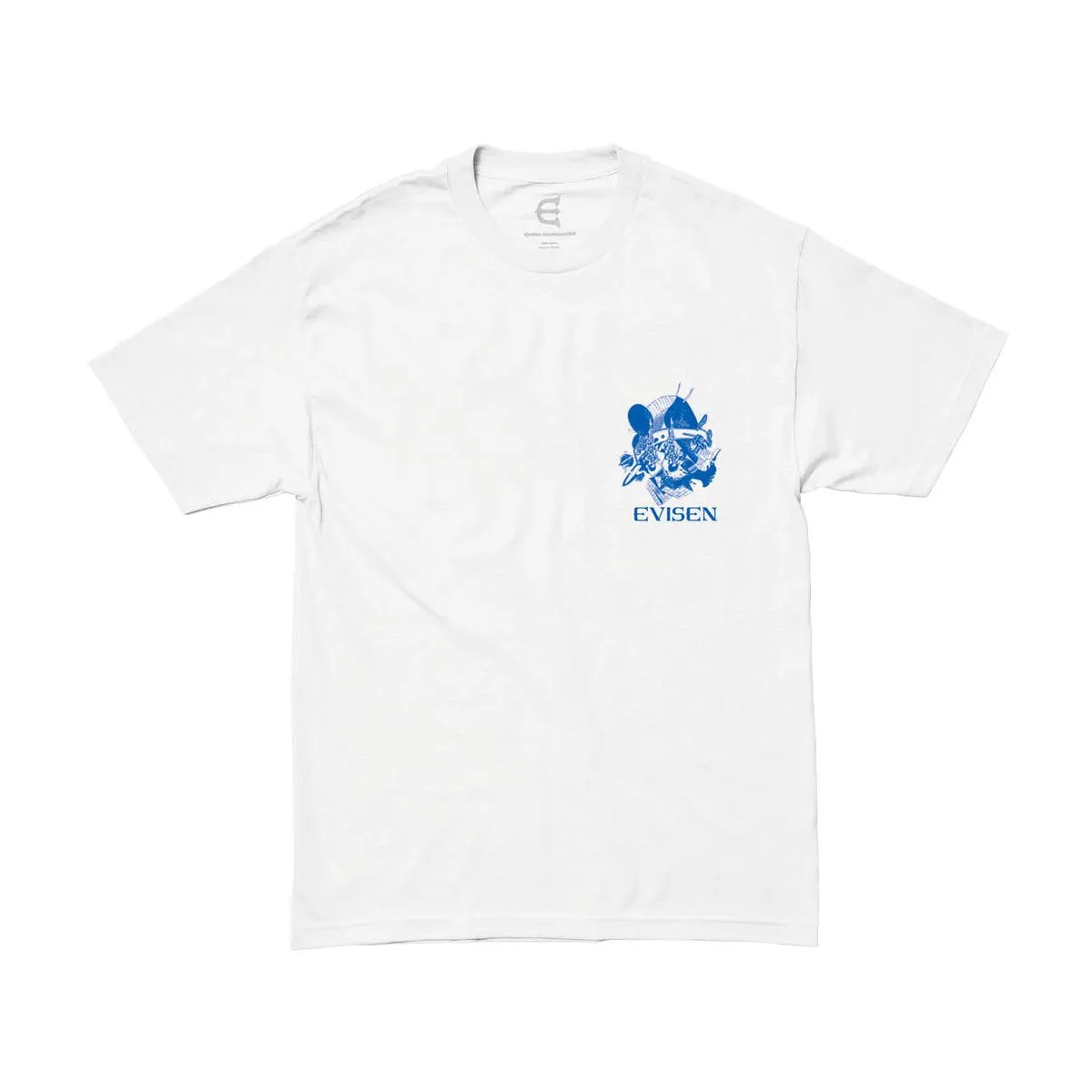 EVISEN MONONOFU TEE WHITE