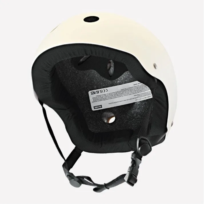 Globe Goodstock Certified Off-White Matte Helmet