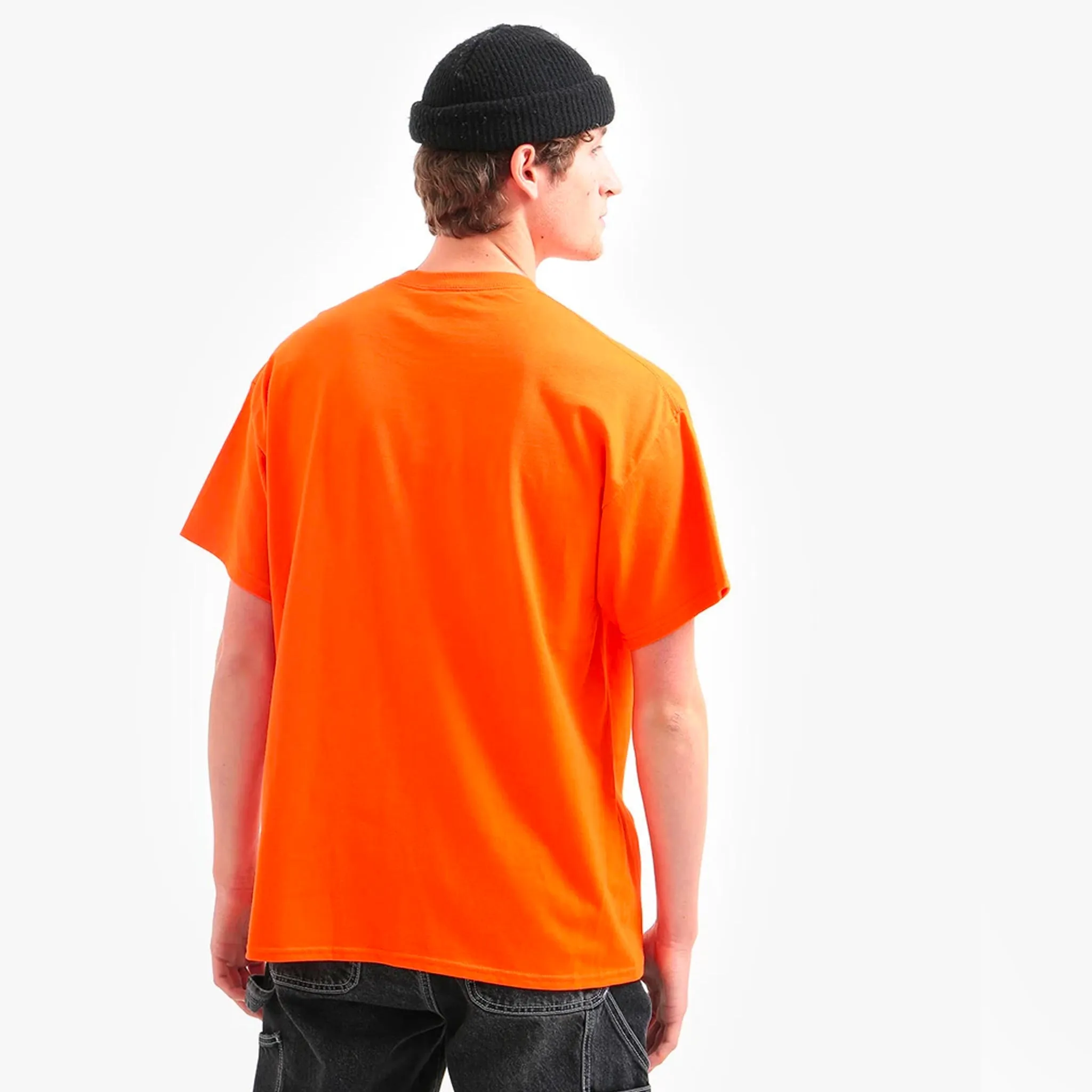 Gonz S.A.D. Logo Tee  (Orange)