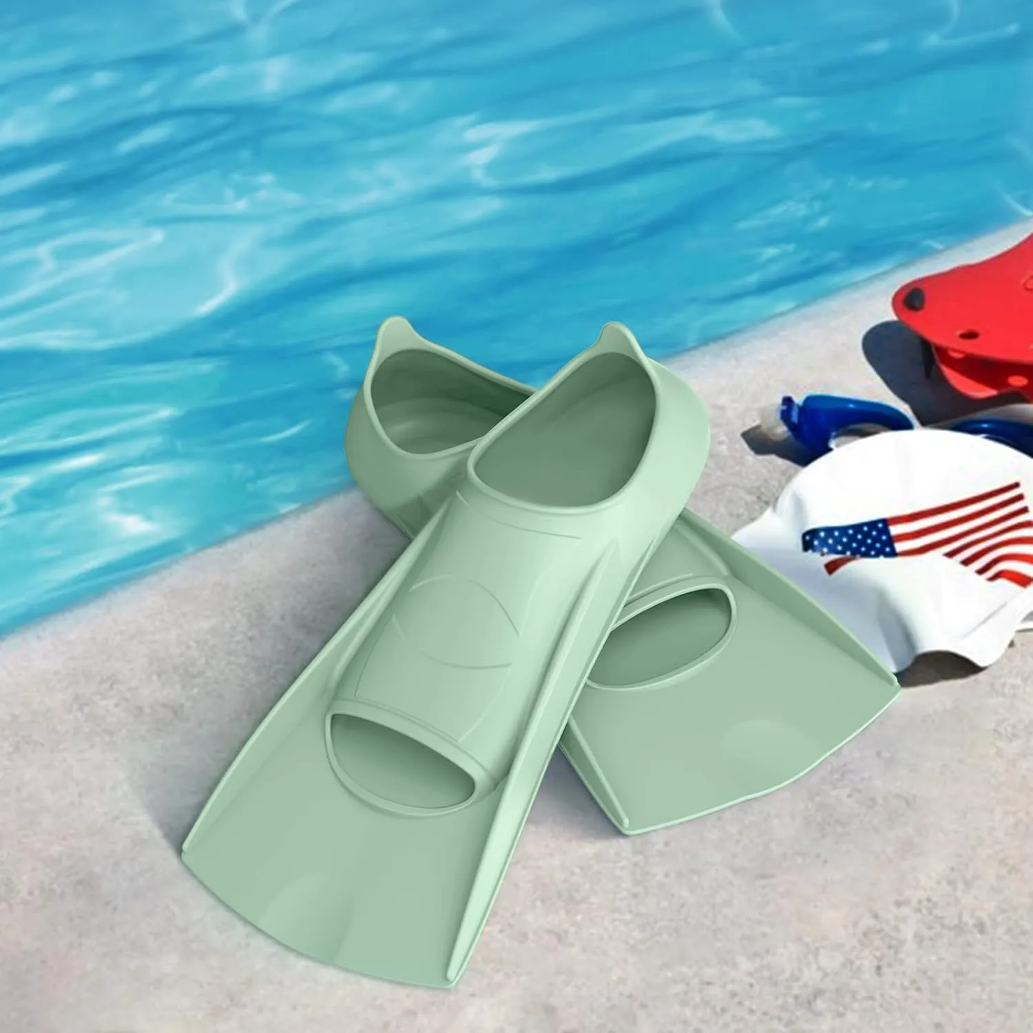 Greatever Swim Fins, Adults Swim Training Fins for Lap Swimming