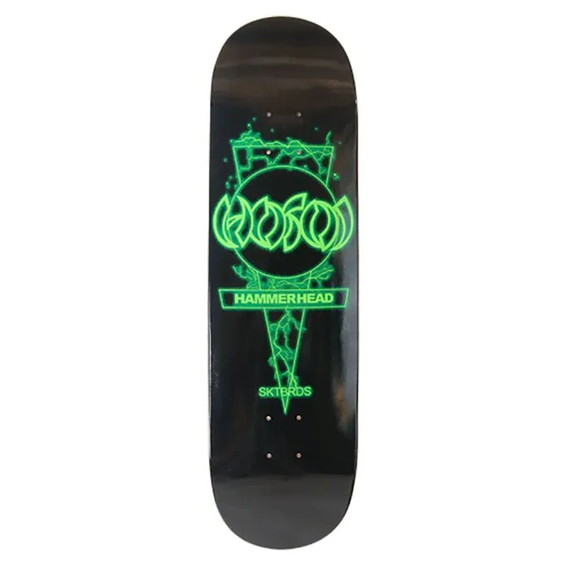 Hosoi 8.25" Electric Shocker (GREEN) Popsicle Street Skateboard Deck