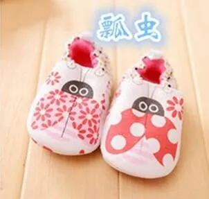 Hot Sale Soft Lovely Baby Boys Girls Kids Shoes Cotton Toddler Slippers New Style Skid-Oroof First Walkers Infant Shoes