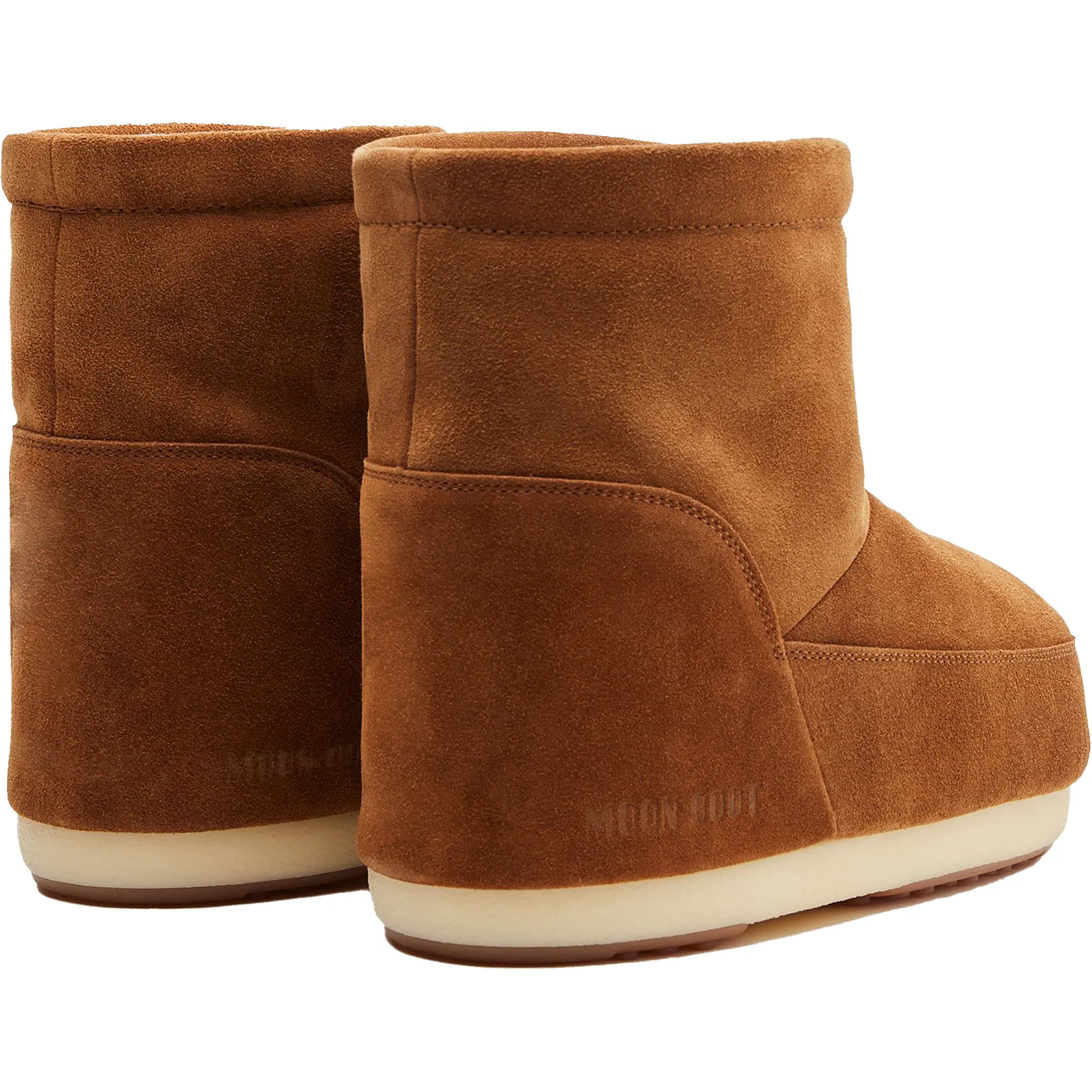 Icon Low Suede No Lace, Cognac