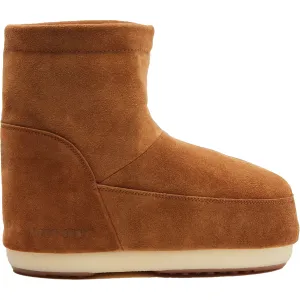 Icon Low Suede No Lace, Cognac