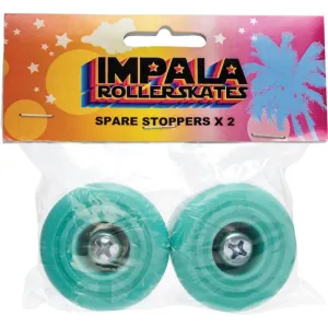 Impala Skate Spare Stoppers AQUA 2pk