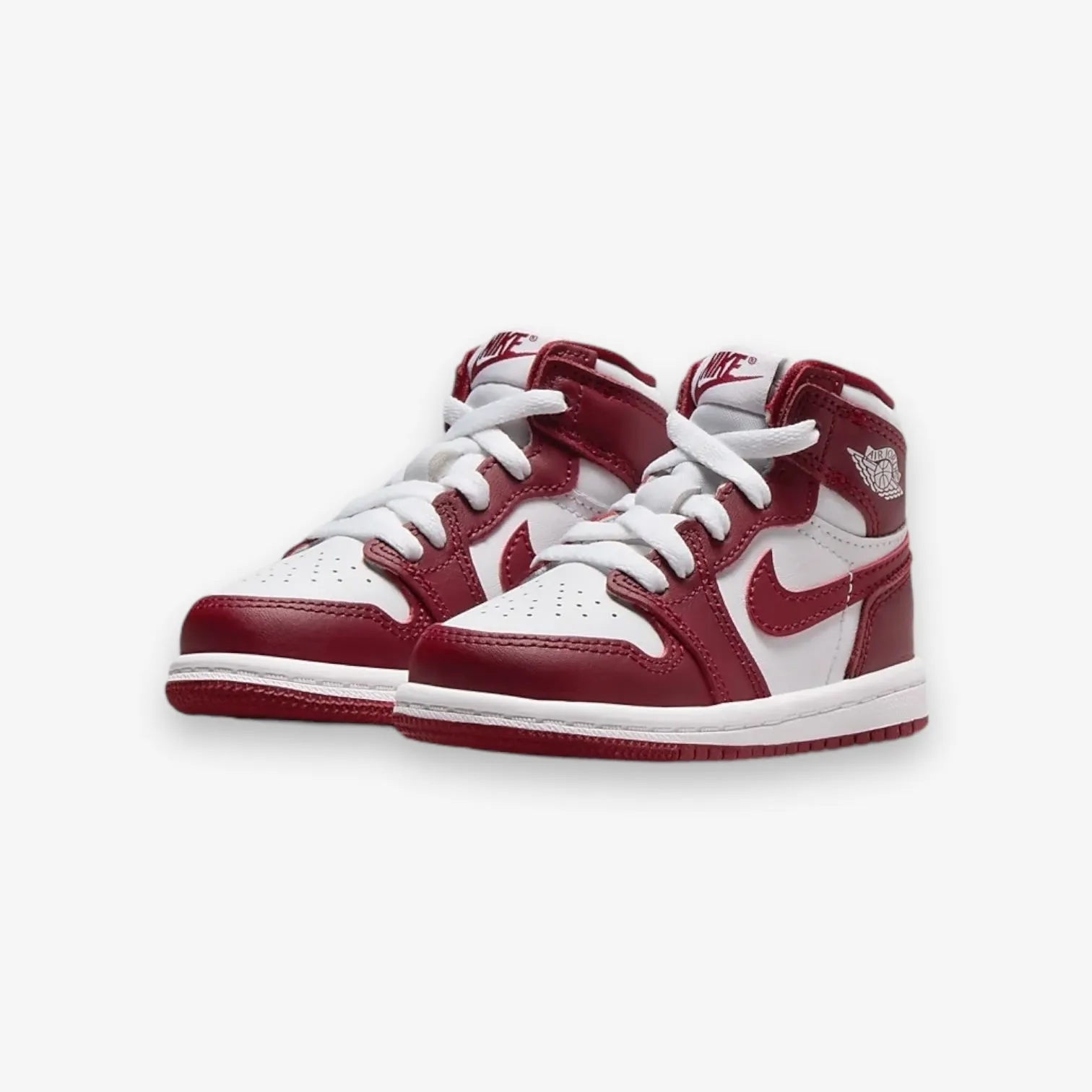 Jordan 1 Retro High OG TD White Team Read Toddler Sizes FD1413-160