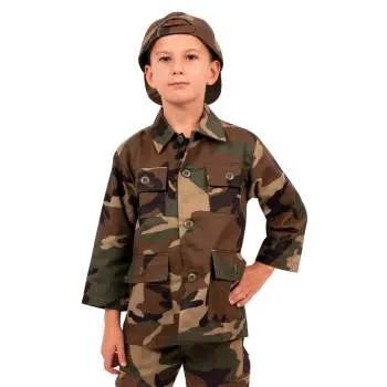 Kid's Digital Camo BDU Shirt