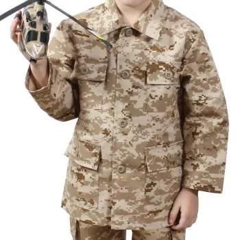 Kid's Digital Camo BDU Shirt