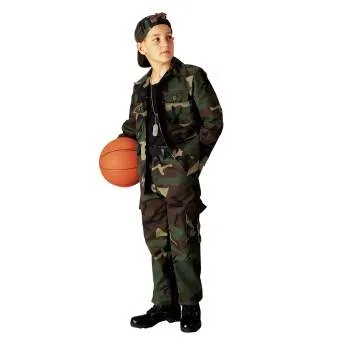 Kid's Digital Camo BDU Shirt