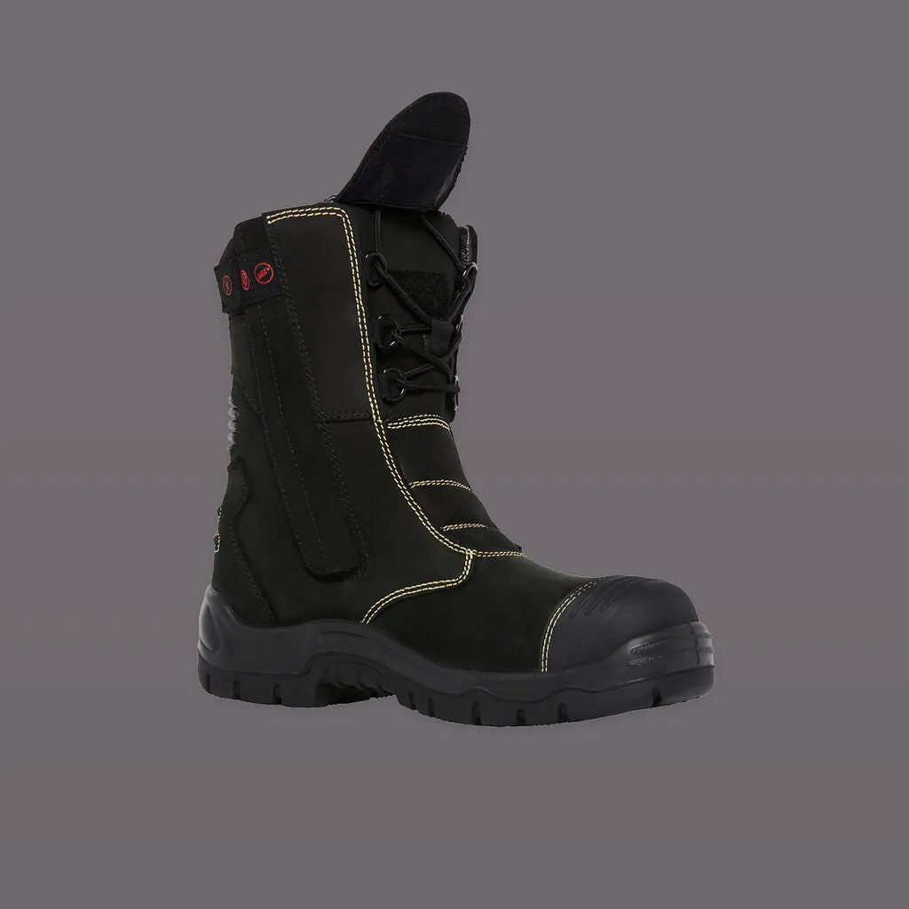 King Gee Bennu Rigger Steel Toe Safety Work Boots With Scuff Cap (K27174)