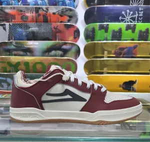 LAKAI x Erased Project - Telford Low SMU MS323-0263-B03 [DARK RED/ CREAM LEATHER]