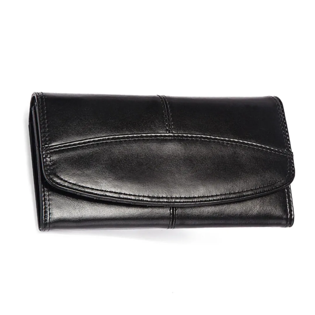 Laure Women's Leather Clutch Wallet